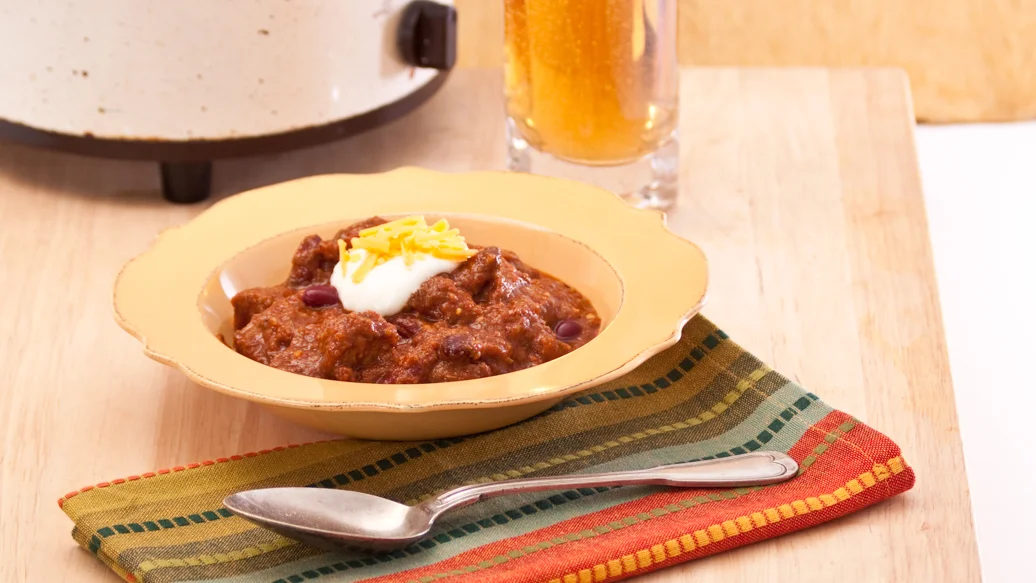 Beef and Black Bean Chili