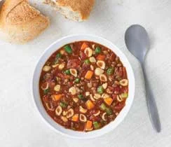 Minestrone paysan à l'autocuiseur