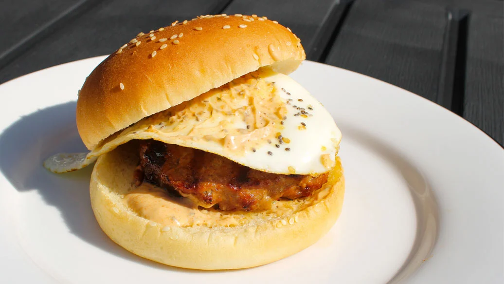 Tocino Breakfast Burger