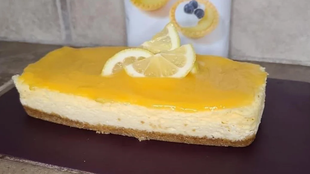 Lemon Steamer Cheesecake