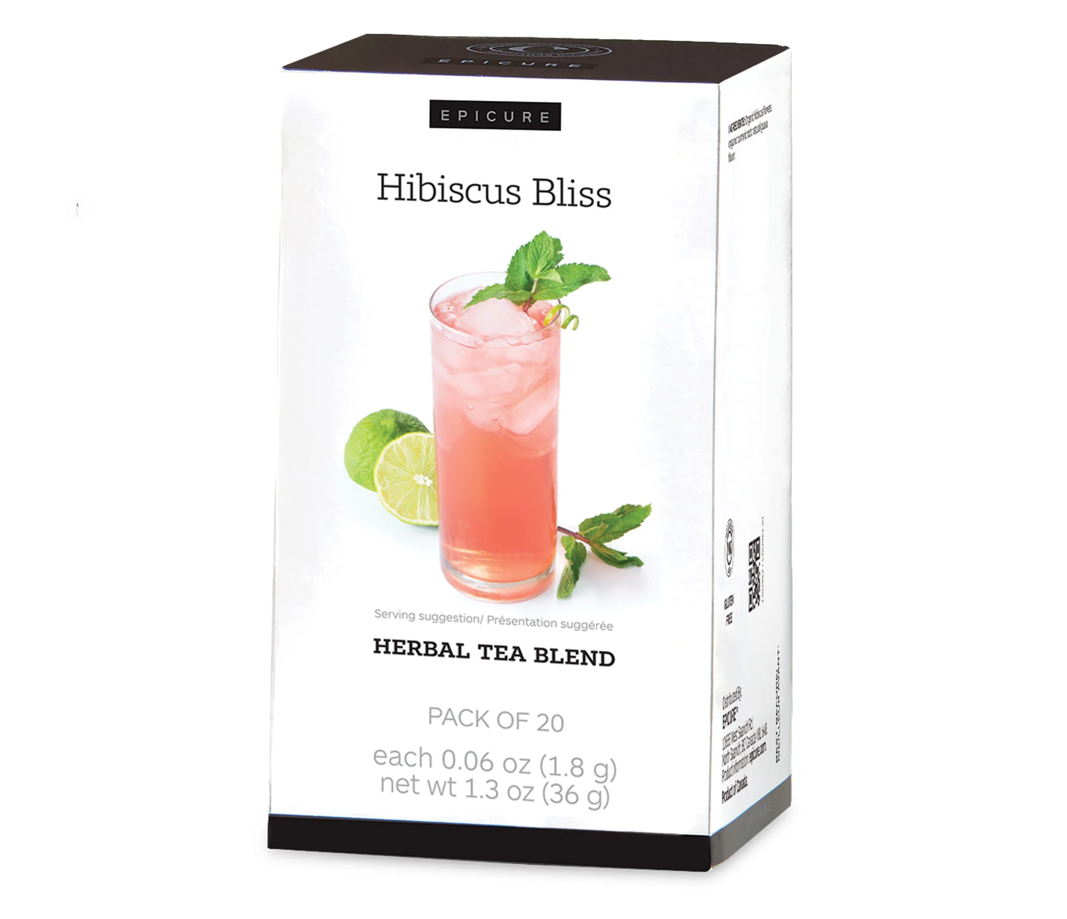 Hibiscus Bliss Herbal Tea Blend (stapeless)