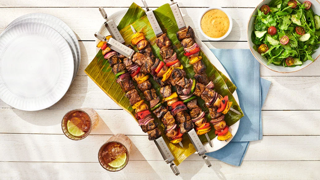 Beefed Up Shish Kebabs