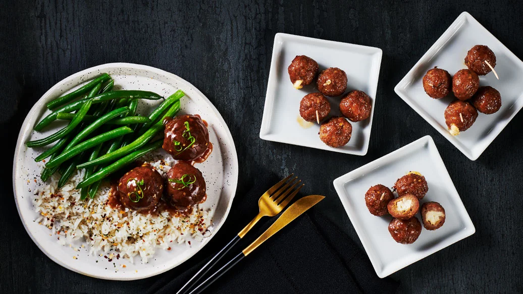 Air Fryer Honey Garlic Meatballs