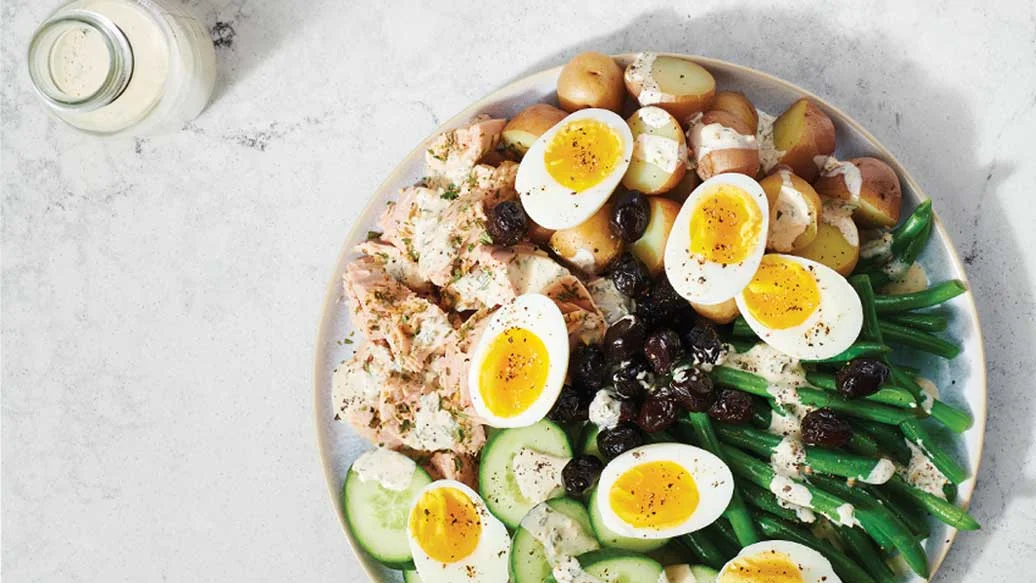 Salade niçoise d’hiver