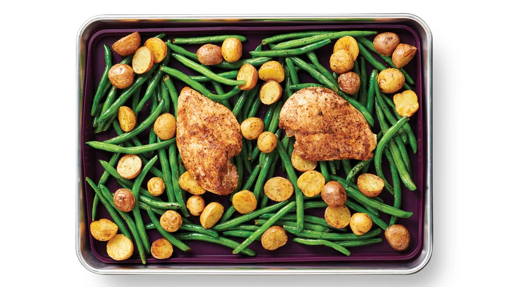 Chinese Five Spice Chicken Sheet Pan Dinner