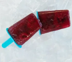 Raspberry Summer Berry Pops
