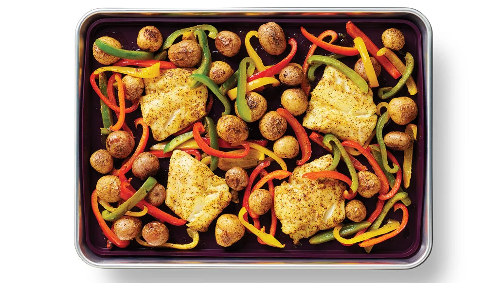 Sheet Pan Lemon Pepper Fish