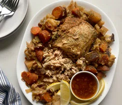 Portuguese Inspired Pork and Potatoes