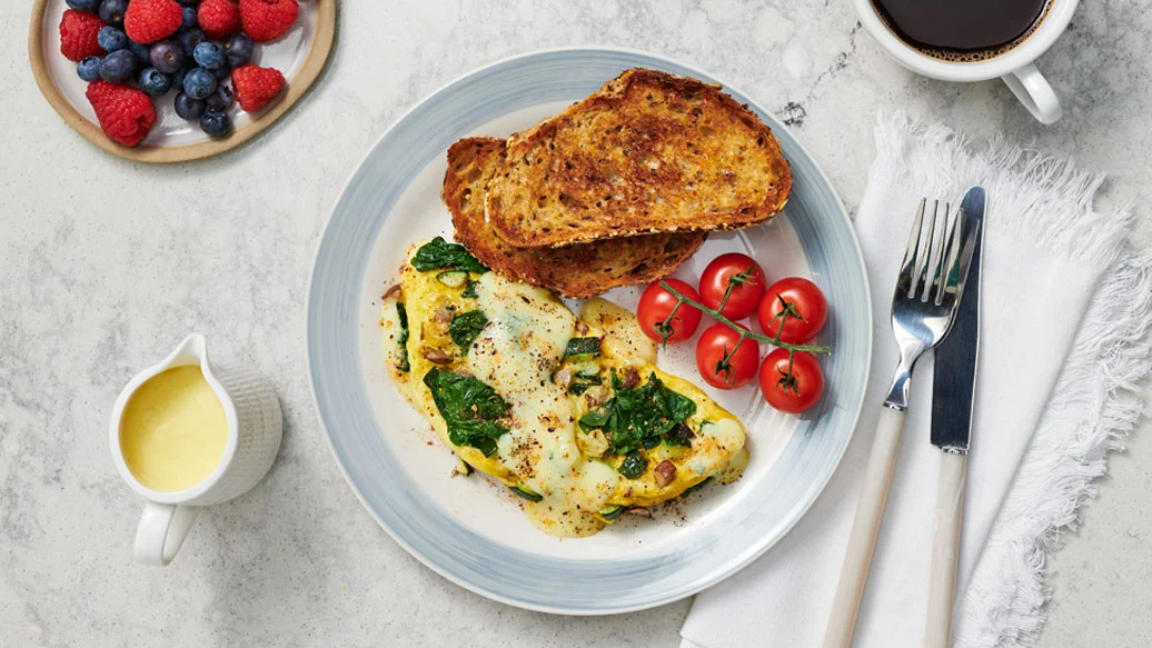 7-Minute Veggie Omelet