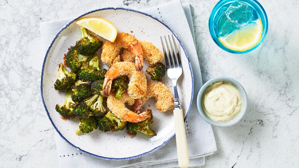 Honey Garlic Shrimp & Broccoli 