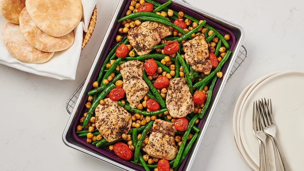 Souvlaki Sheet Pan Dinner