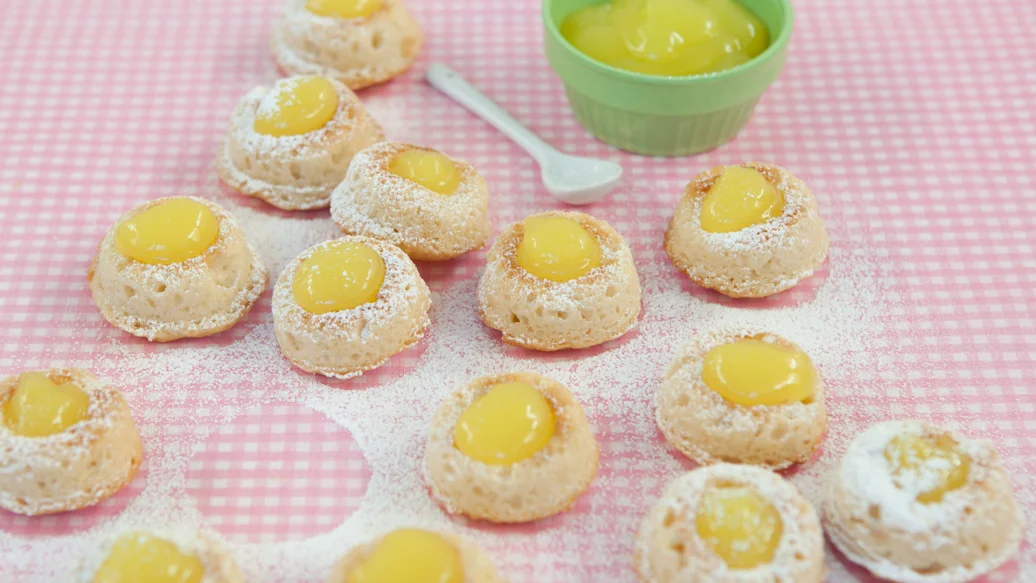 Luscious Lemon Curd Donuts