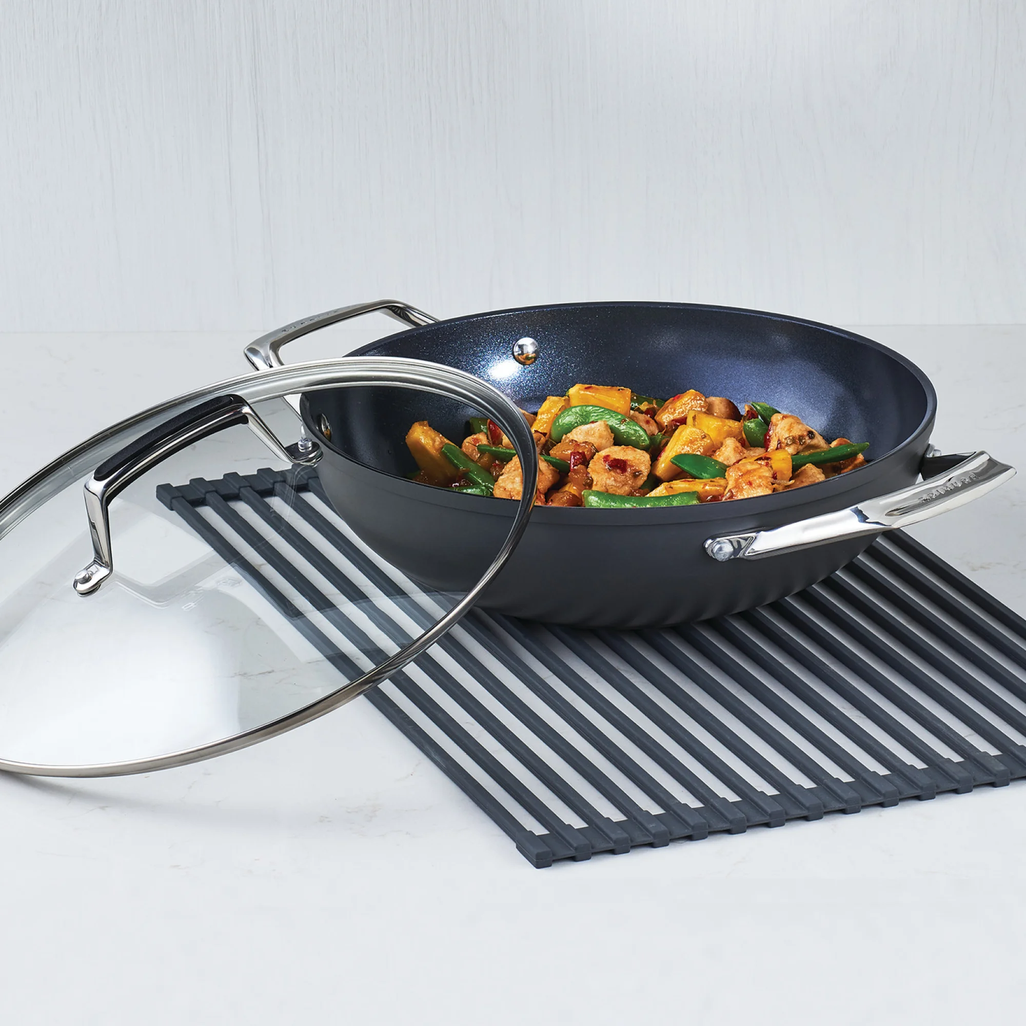 Wok & Glass Lid