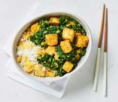 Tofu au riz à l’ananas