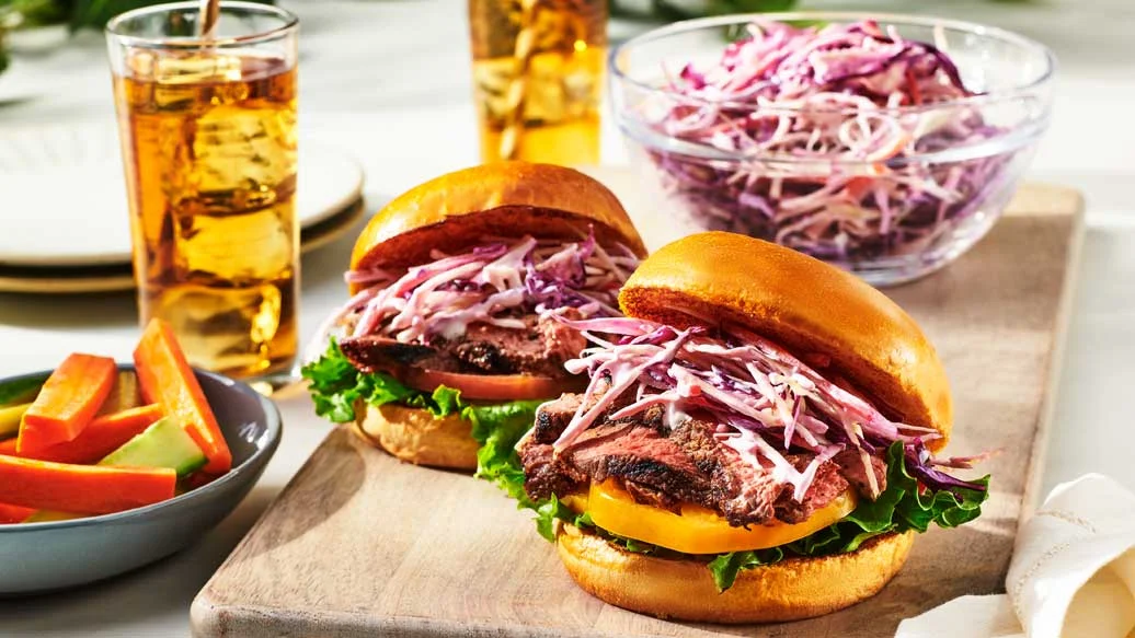 Steak & Slaw Sandwich