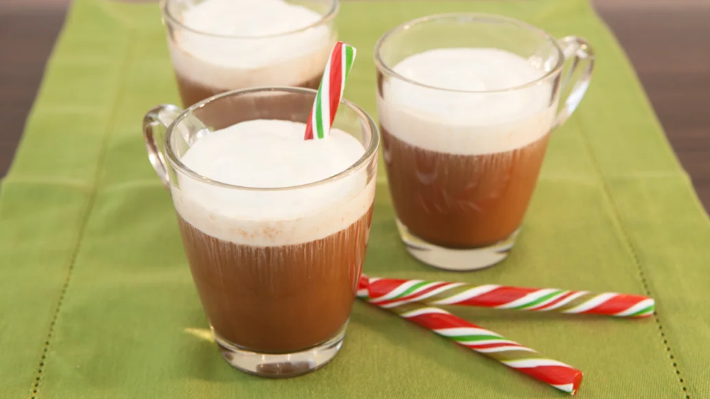 Peppermint Hot Chocolate Kiss