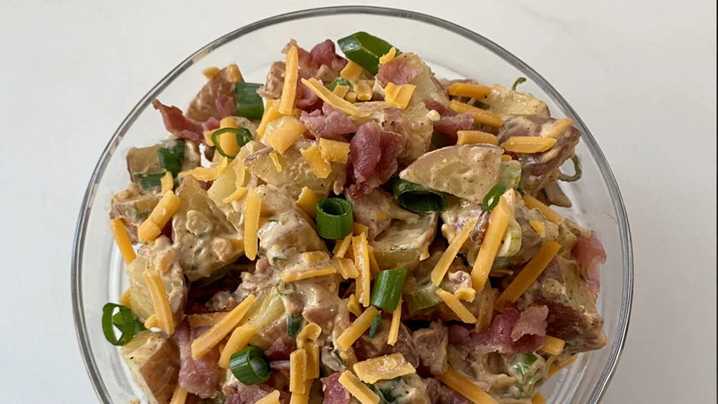 Loaded Ranch Potato Salad  