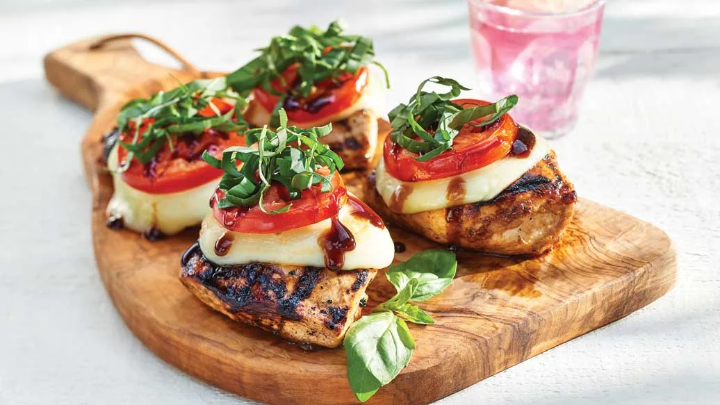 Poulet grillé caprese