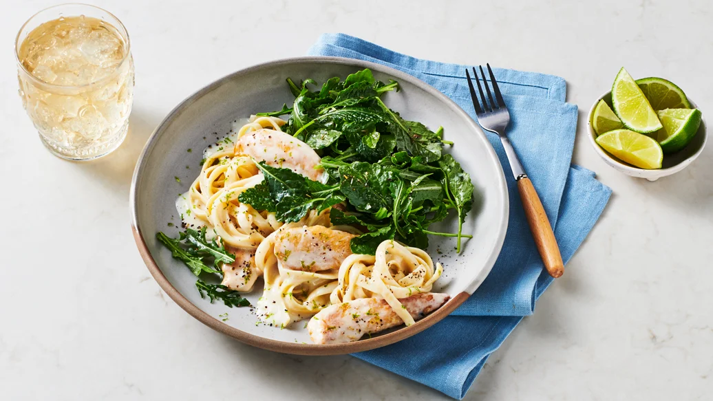 Alfredo Lime Chicken Pasta