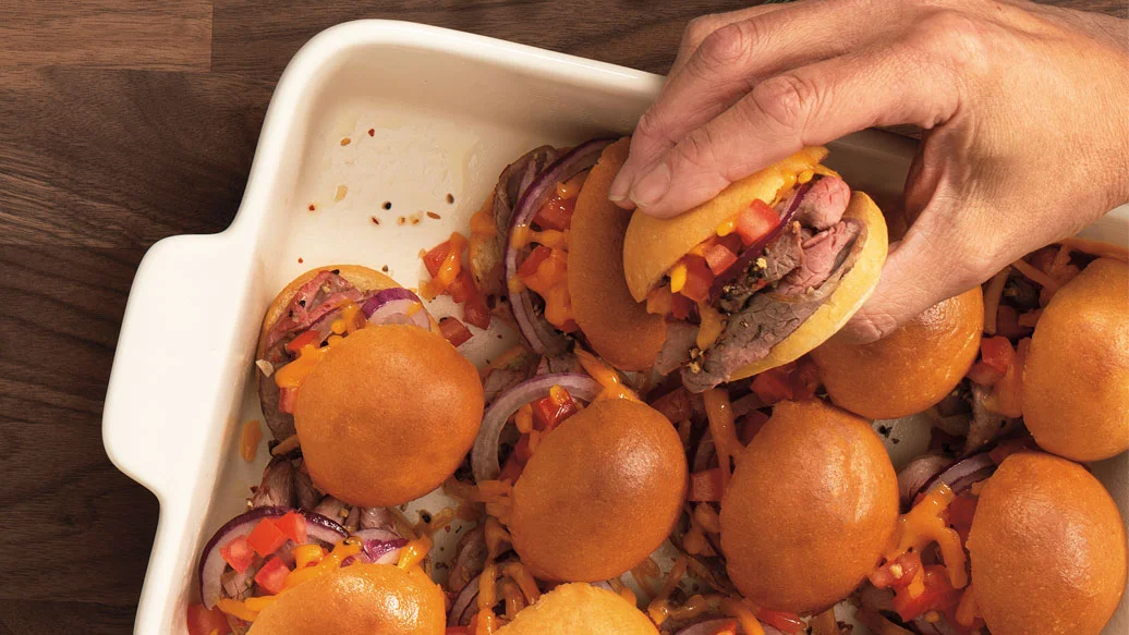 Roast Beef Sliders