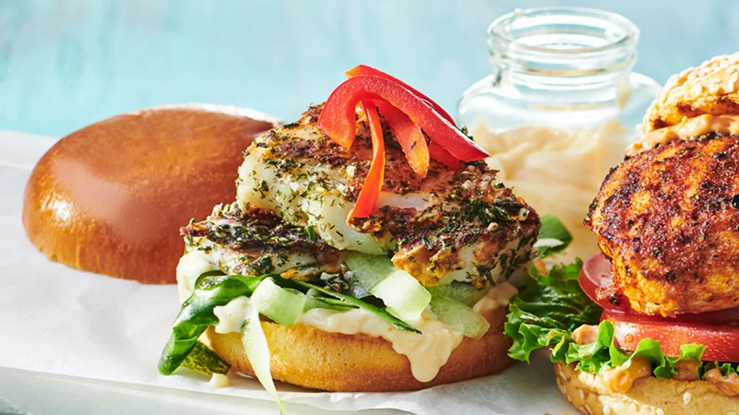 Grilled West Coast Fish Sandwich