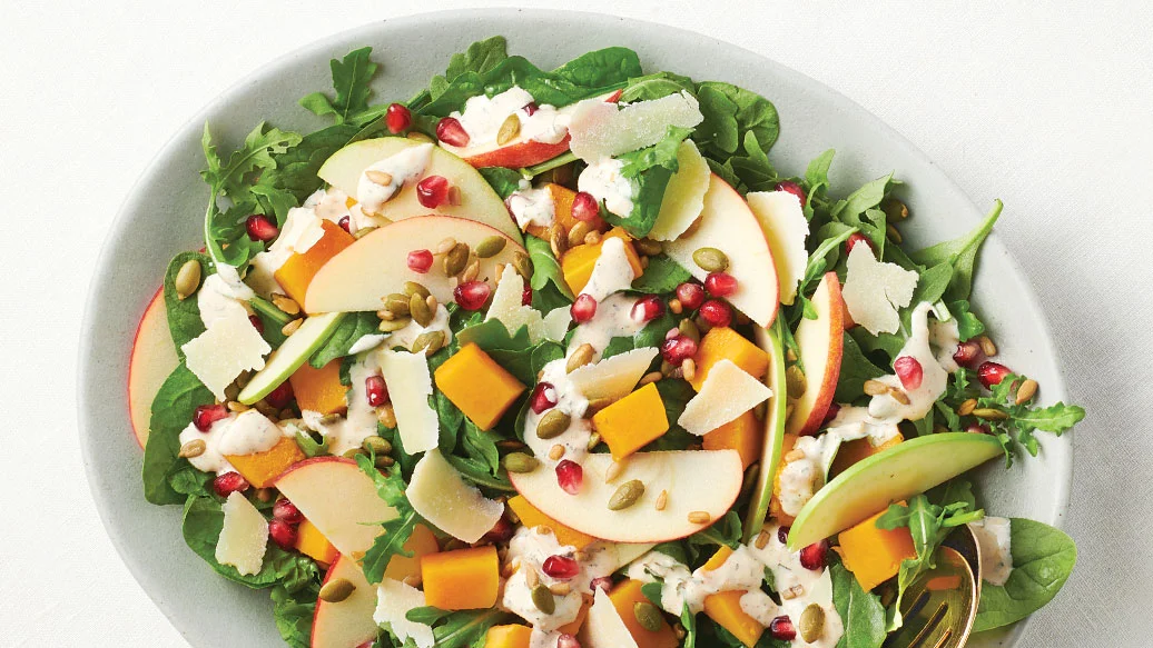 Maple Squash & Apple Salad