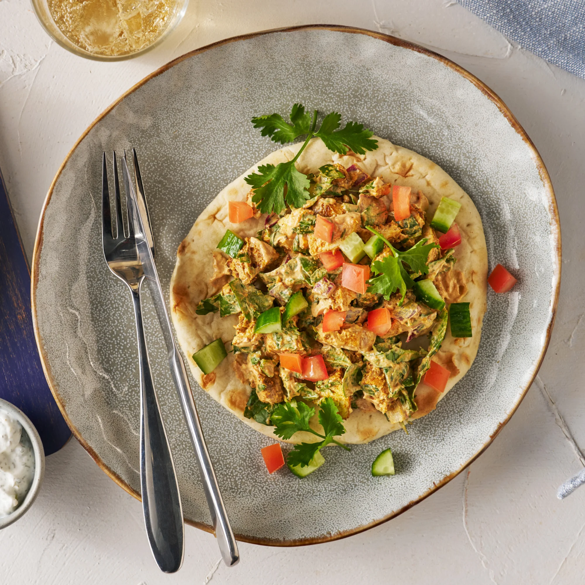 Chopped Butter Chicken Salad