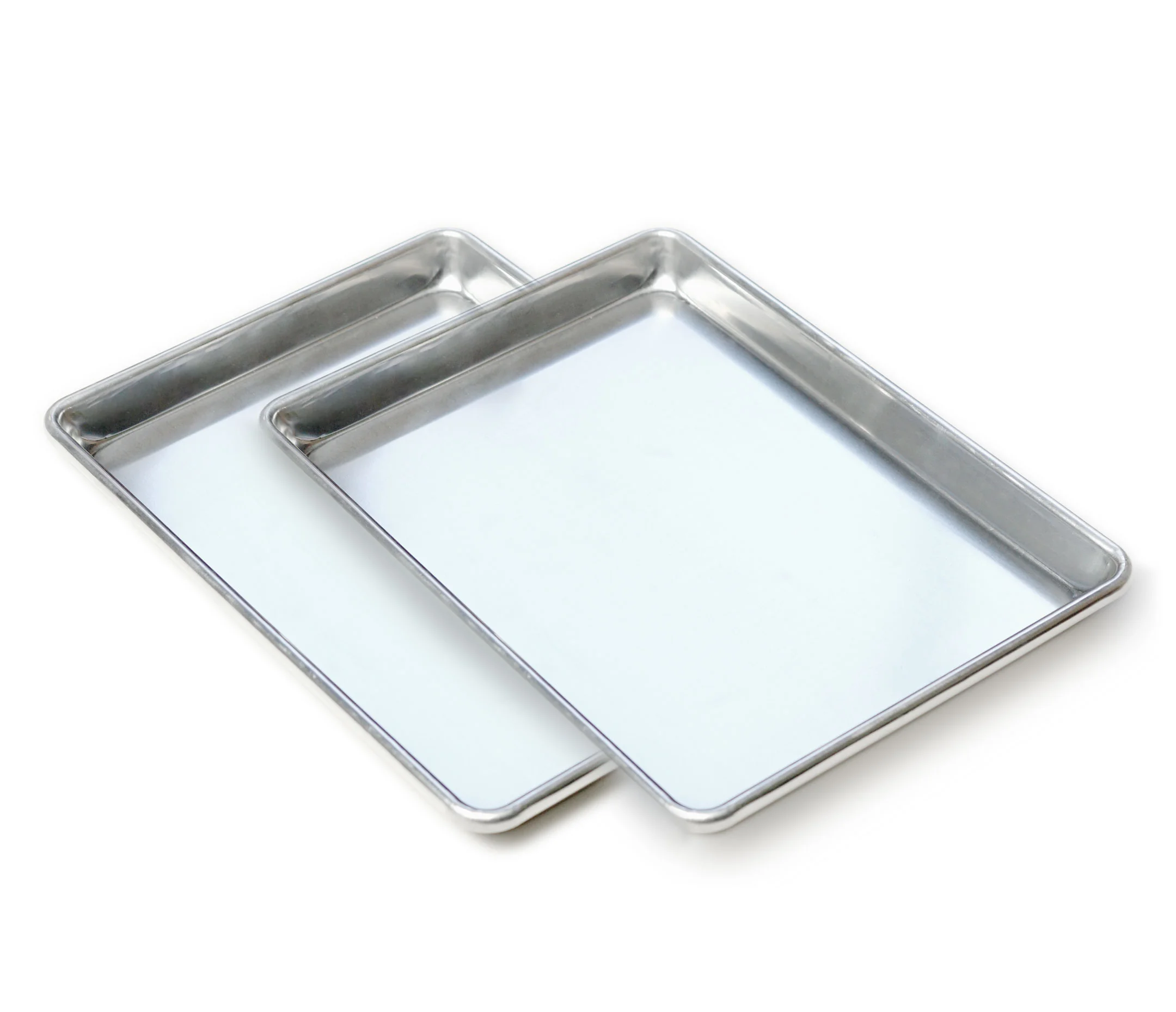 EATEX 4-Pack Aluminum Large Baking Sheet Pan, Steel Nonstick Cookie sheet,  Big Size 21 in. x 15 in. x 1 in. (4-Piece Set) JT-ABS-1-4PC - The Home Depot