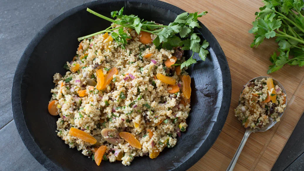 Salade de couscous à la marocaine