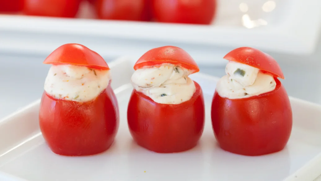 CCB Stuffed Cherry Tomatoes