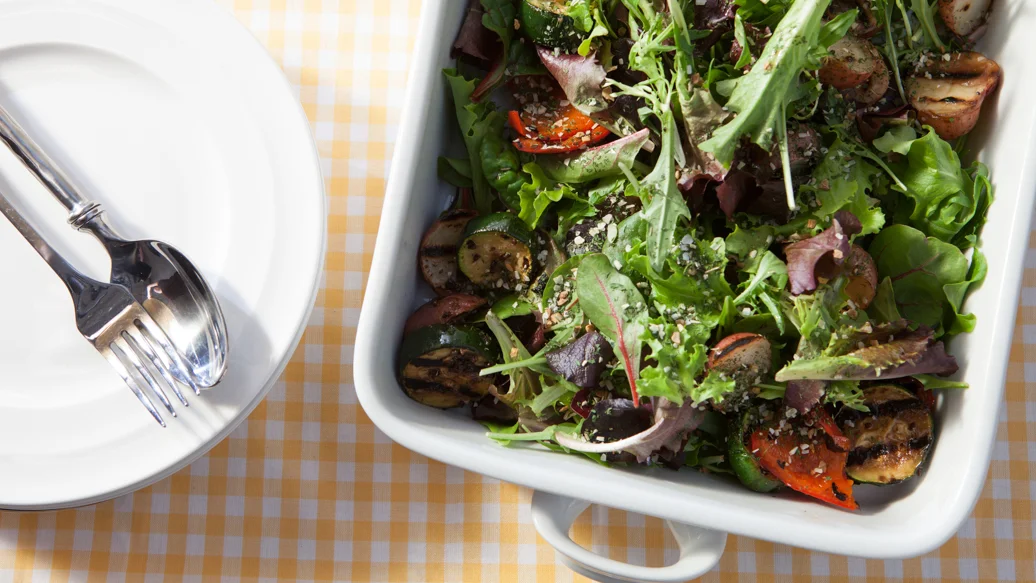 Garlic-Dill Summer Salad