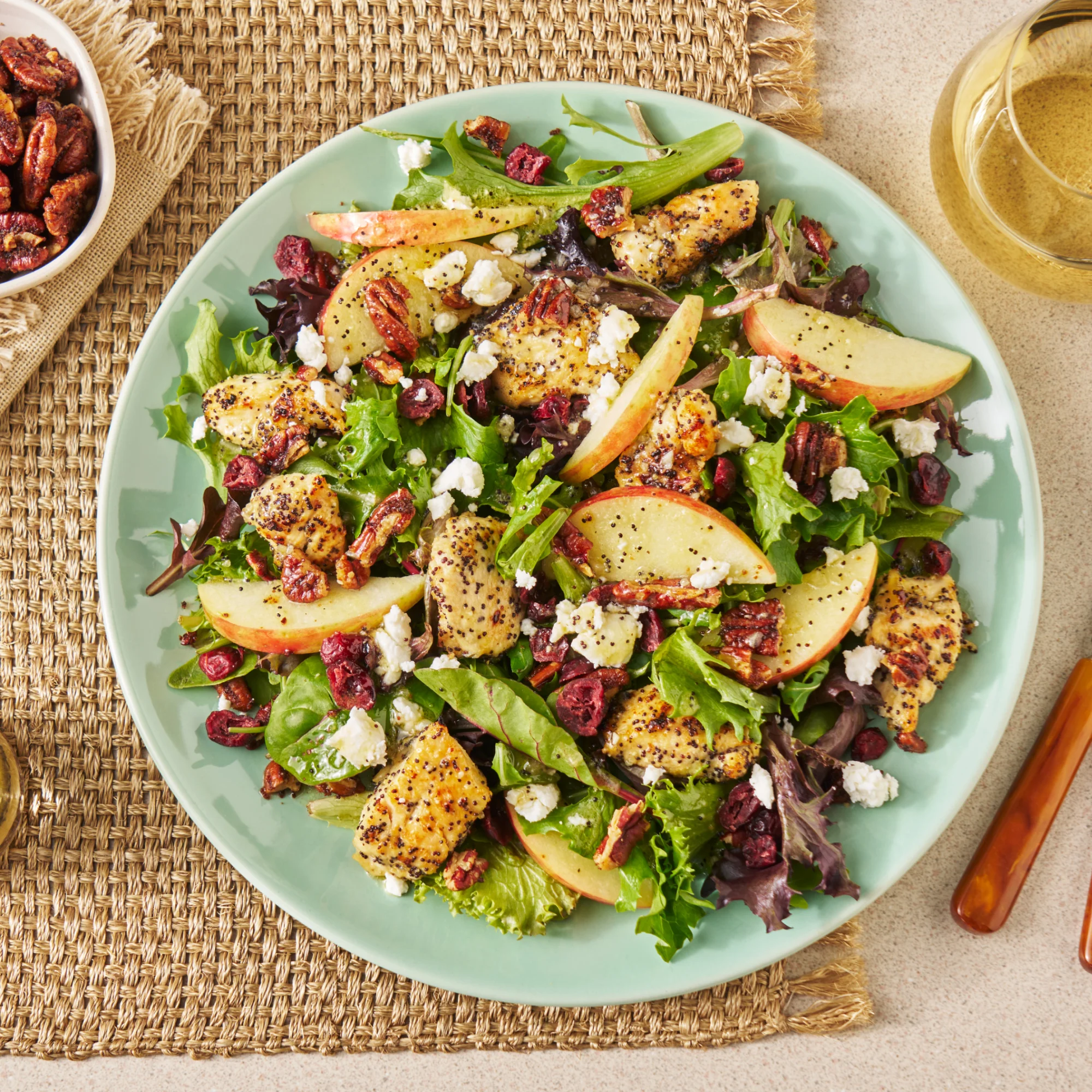 Salade rustique au poulet