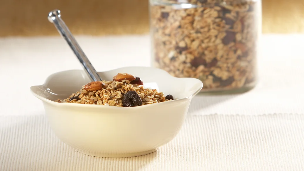 Granola croquant « à la tarte aux pommes »