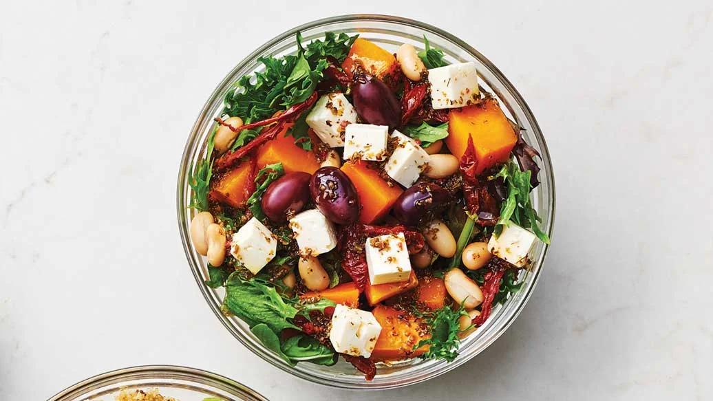 Greek Squash Salad