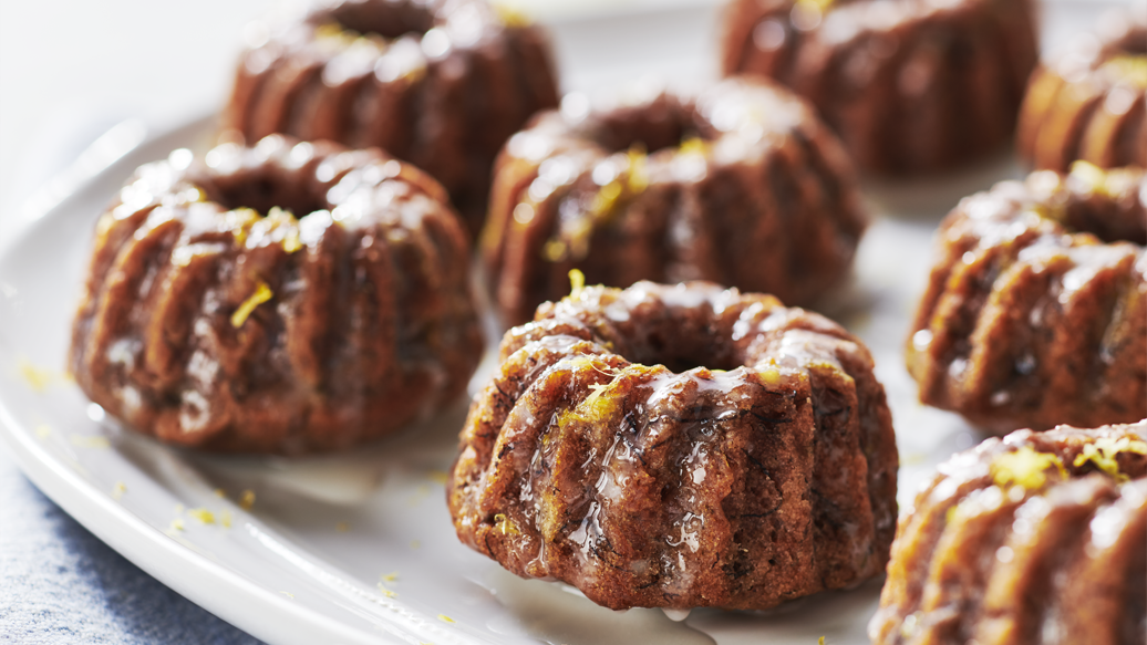 Mini Banana Bundt Cakes - Accidental Happy Baker