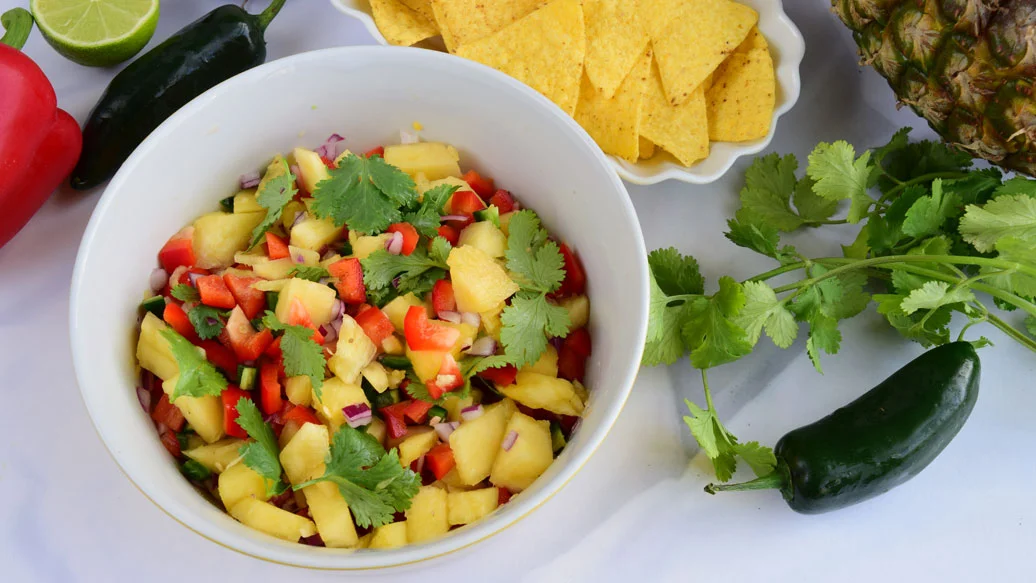 Grilled Pineapple Salsa