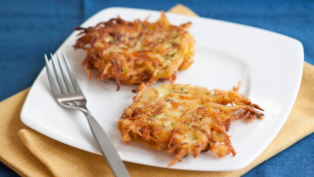 Carrot and Zucchini Latkes