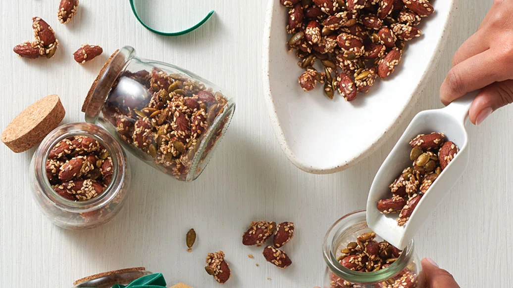 Churro Spiced Nuts and Seeds