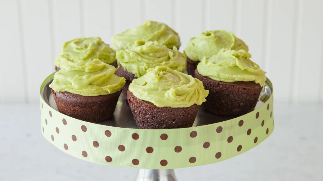 Chocolate Cupcakes for St. Patrick's