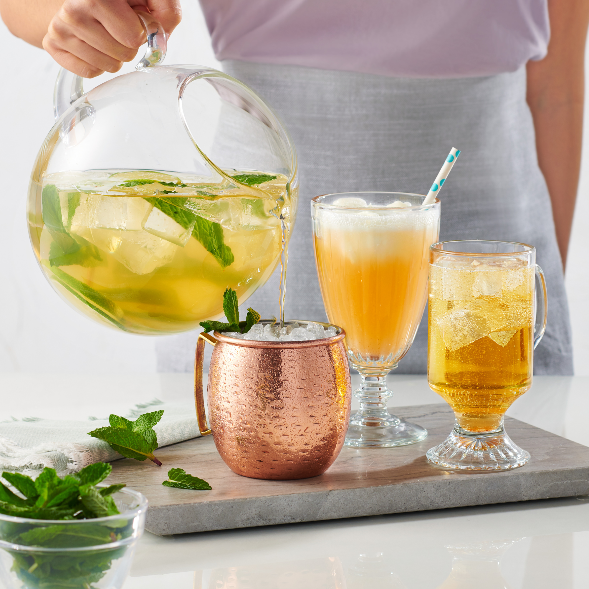 Tisane Cocktail au gingembre