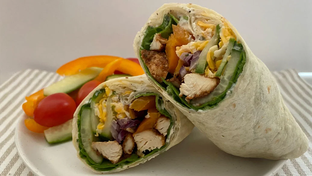 Summer Chicken Wrap