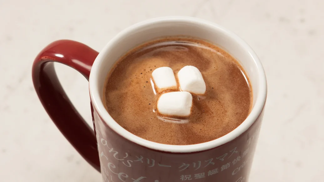 Chocolat chaud à la cannelle