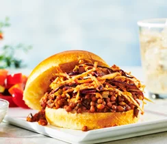 Sloppy Joes fumés aux lentilles