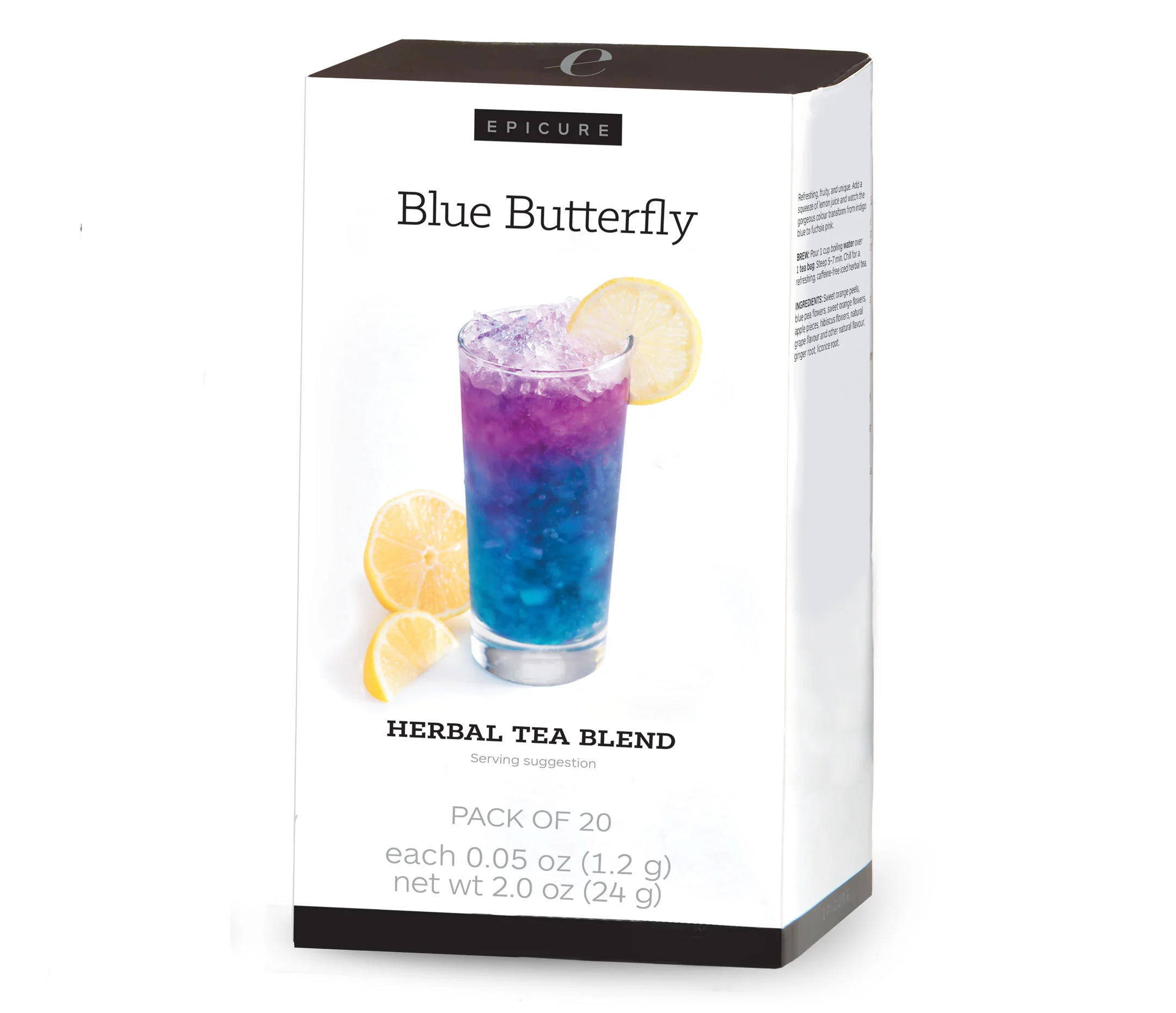 Blue Butterfly Herbal Tea Blend (stapless)