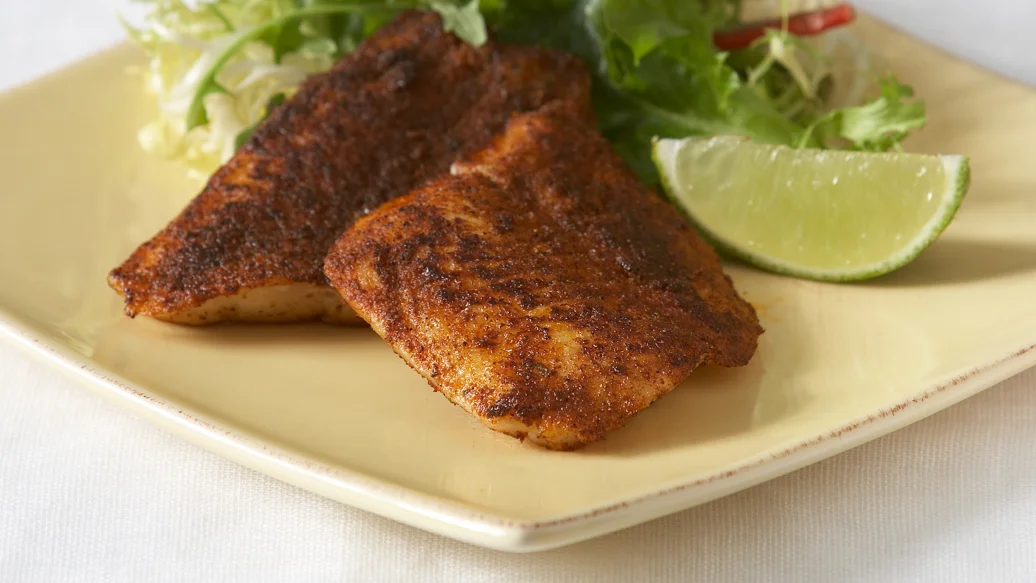 Spicy Pan-fried Fish Fillets