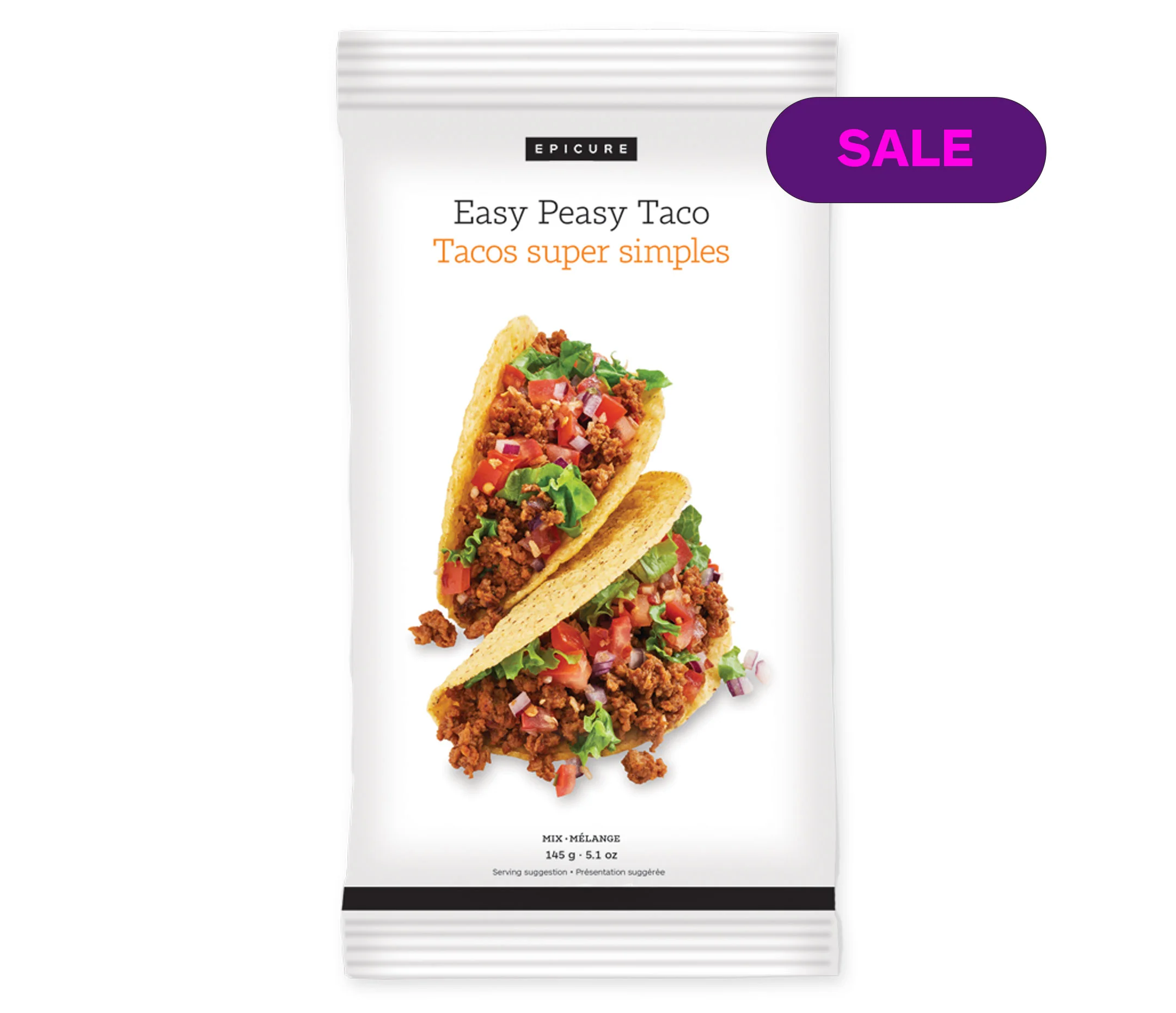 Easy Peasy Taco Mix (Pkg of 2) (Caldic)