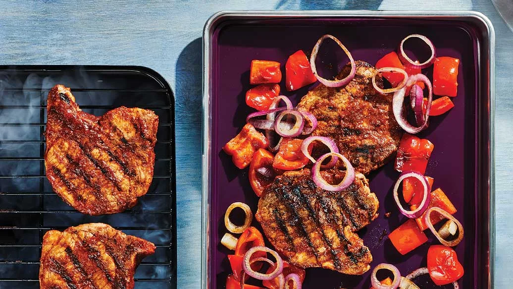 Smokin’ BBQ Pork Chops