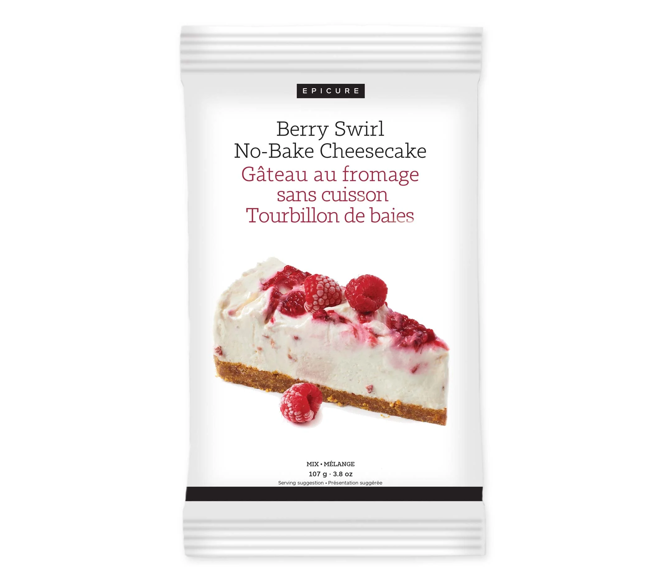 Berry Swirl No-Bake Cheesecake Mix (Pack of 2)