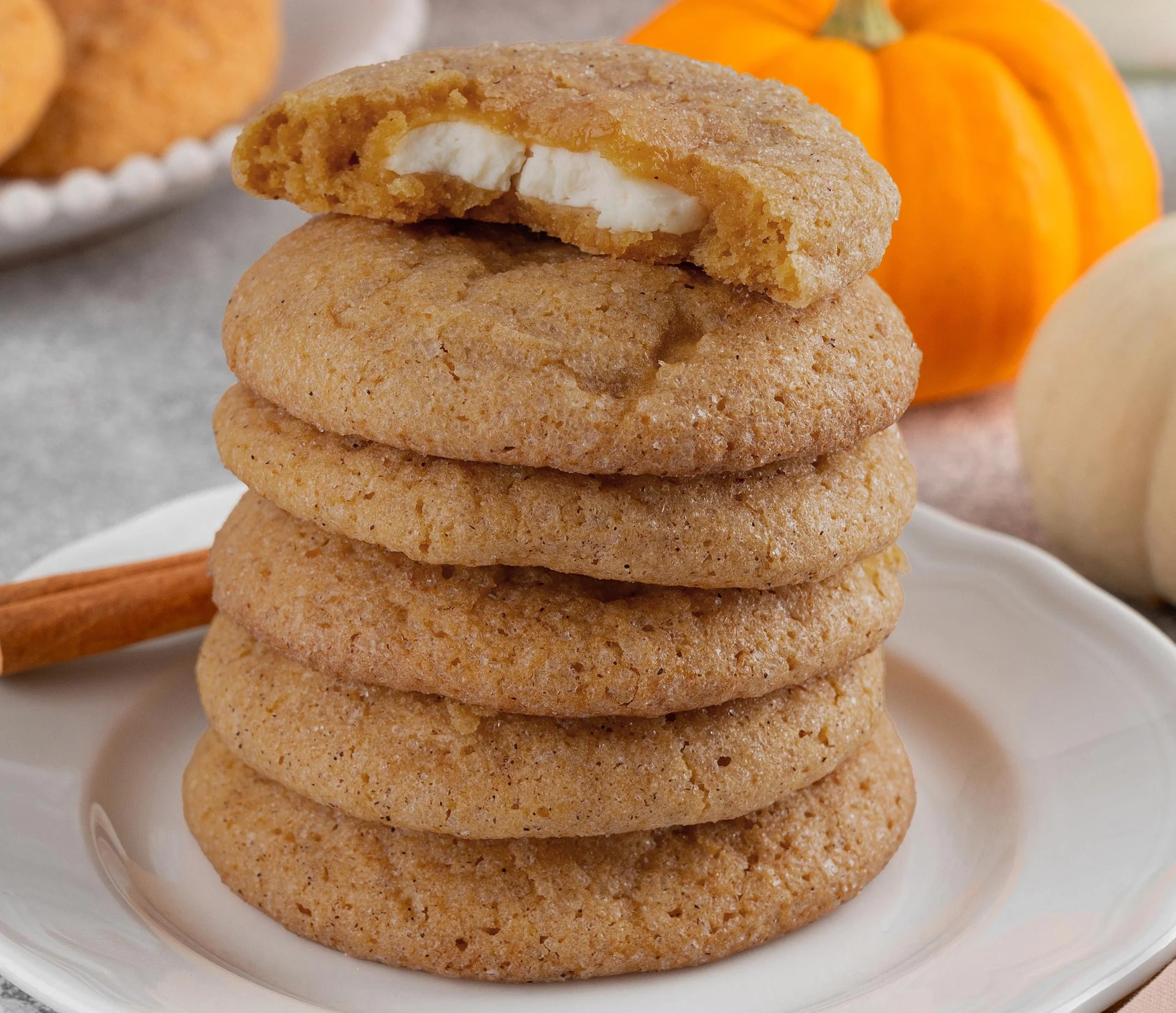 Pumpkin Cheesecake Cookies