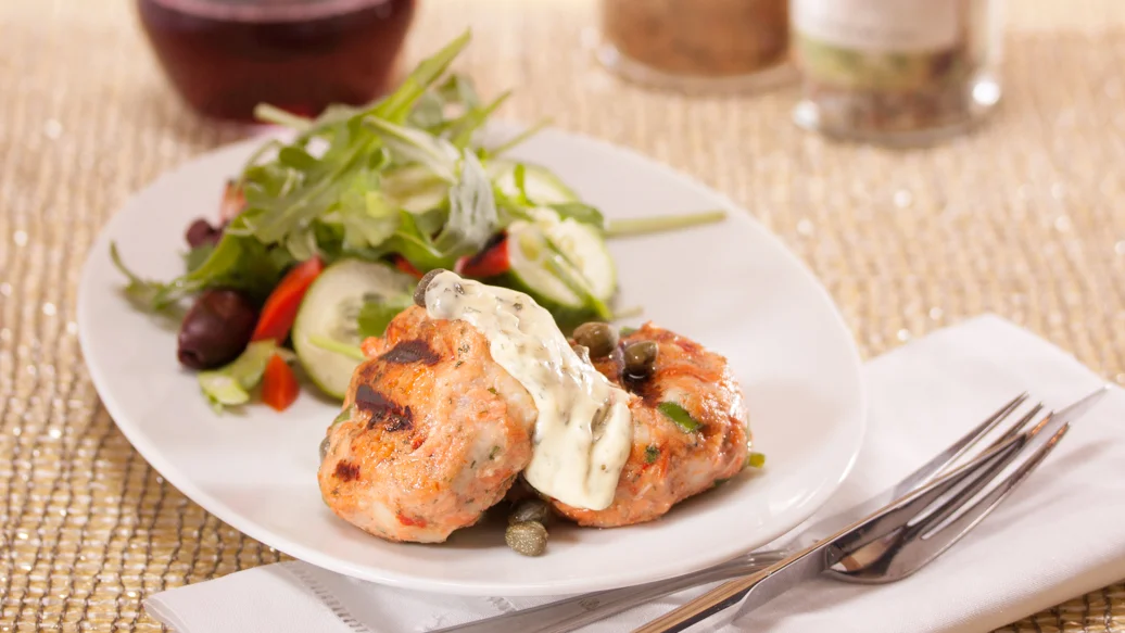 Sylvie’s Salmon Burgers